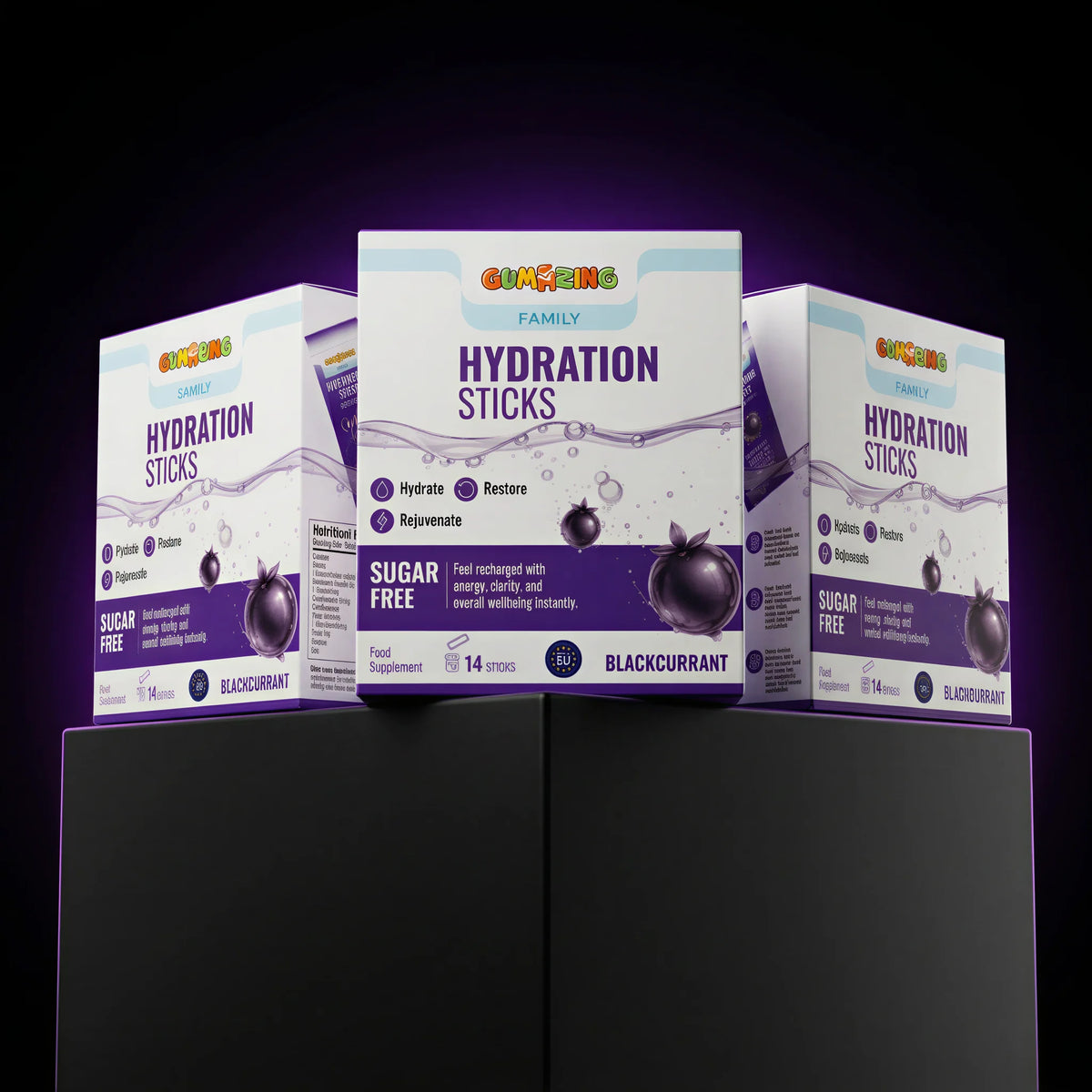 Berry Revive Electrolyte Hydration Triple Pack