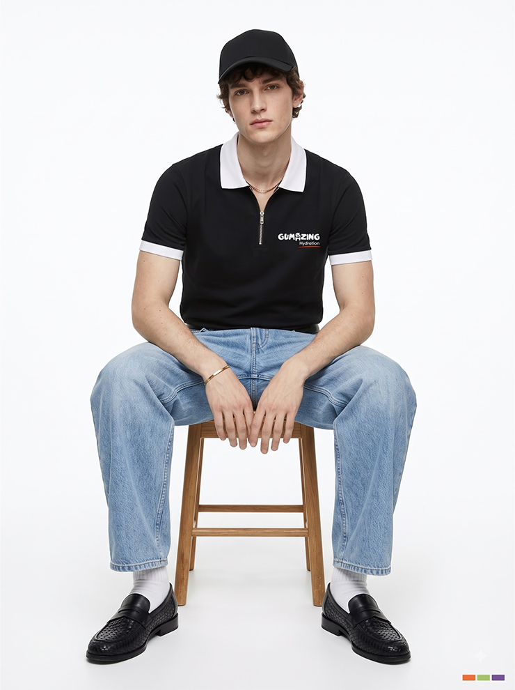 Every Sip Tells A Story Men's Polo T-Shirt.